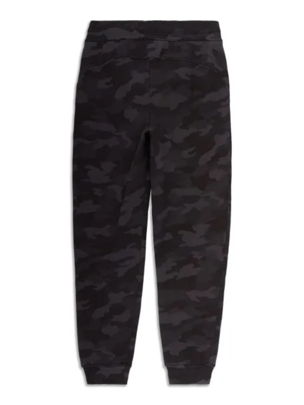 Lululemon Black Camo Scuba Sweatpants Athletic Joggers Size 6 - Picture 2 of 4